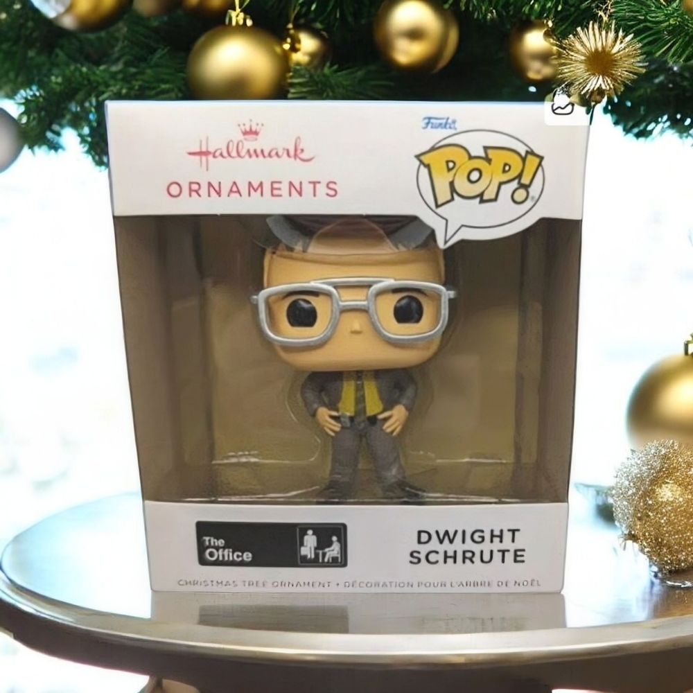 NEW Hallmark Funko Pop! The Office Dwight Shrute Christmas Ornament